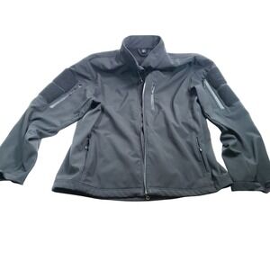 Mission Made Mens Tactical Softshell Jacket 3XL Black
